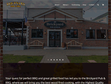Tablet Screenshot of brickyardpub.com
